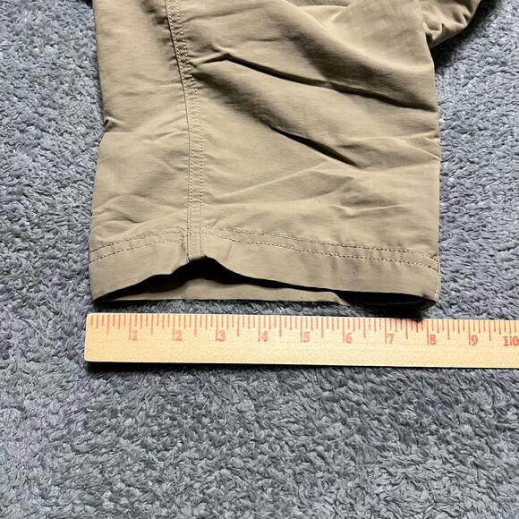 North Face Convertible Pants Mens Medium Zip Off Hiking Outdoor Nylon Belted - Picture 9 of 12